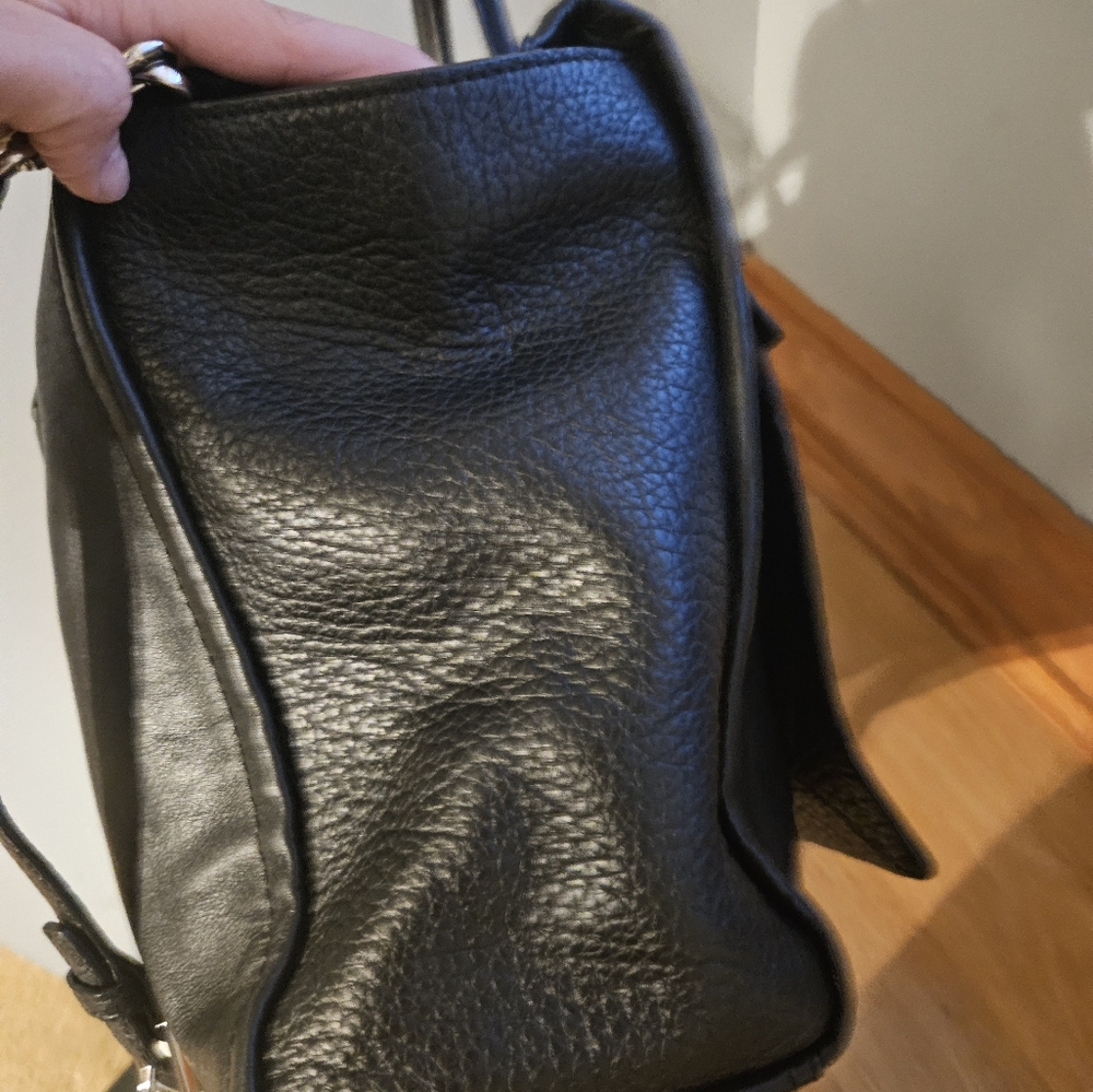Coach Black Leather Satchel - Picture 12 of 12